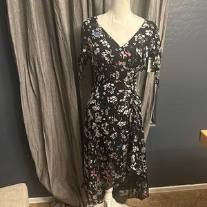 Parker Lizzy Floral‎ high low NWT dress